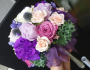 [0013]ラウンドブーケ（パープル）