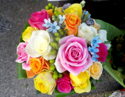 [0028]カラフルラウンドブーケ