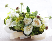 [0029]ウェディングテーブル装花